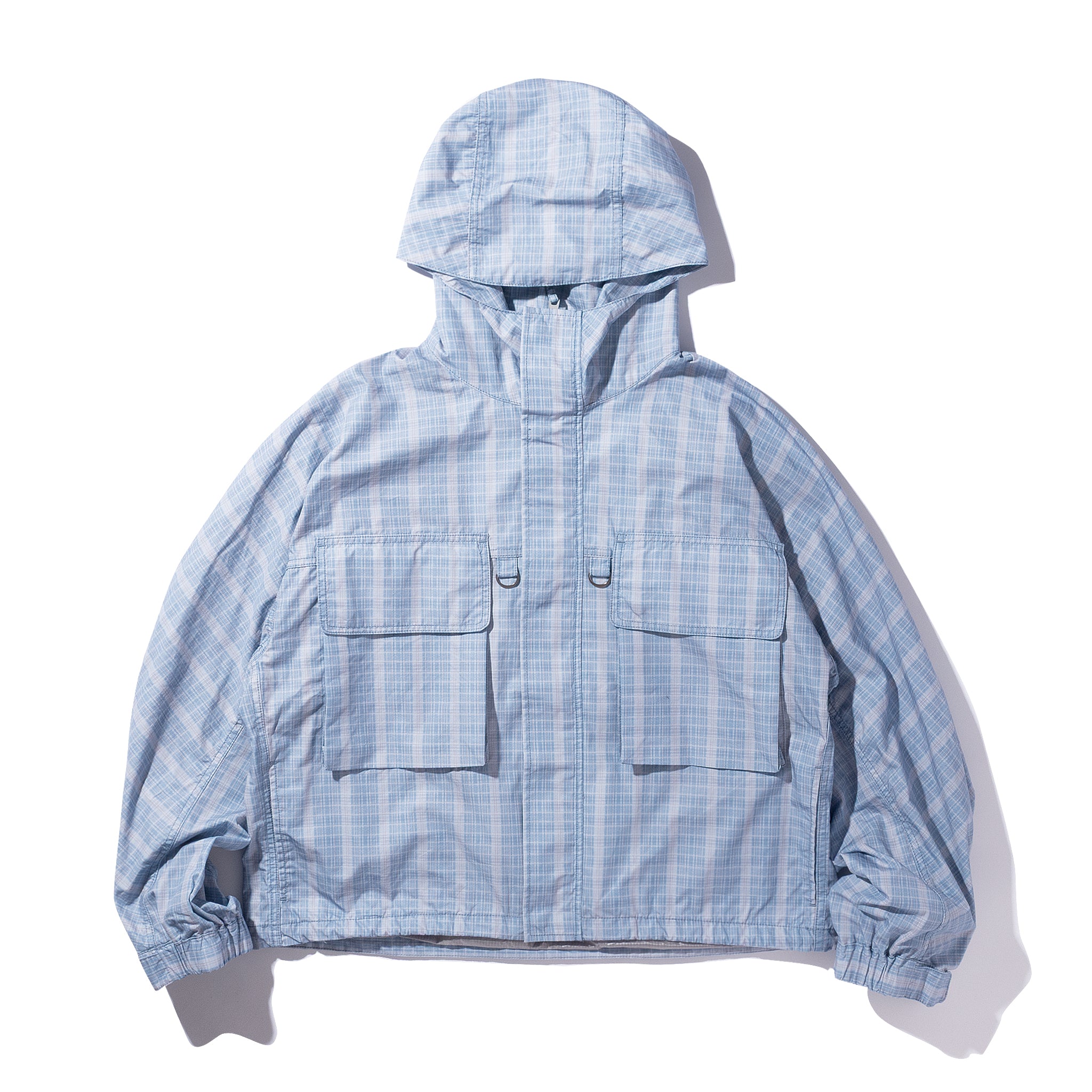 Check Nylon jacket