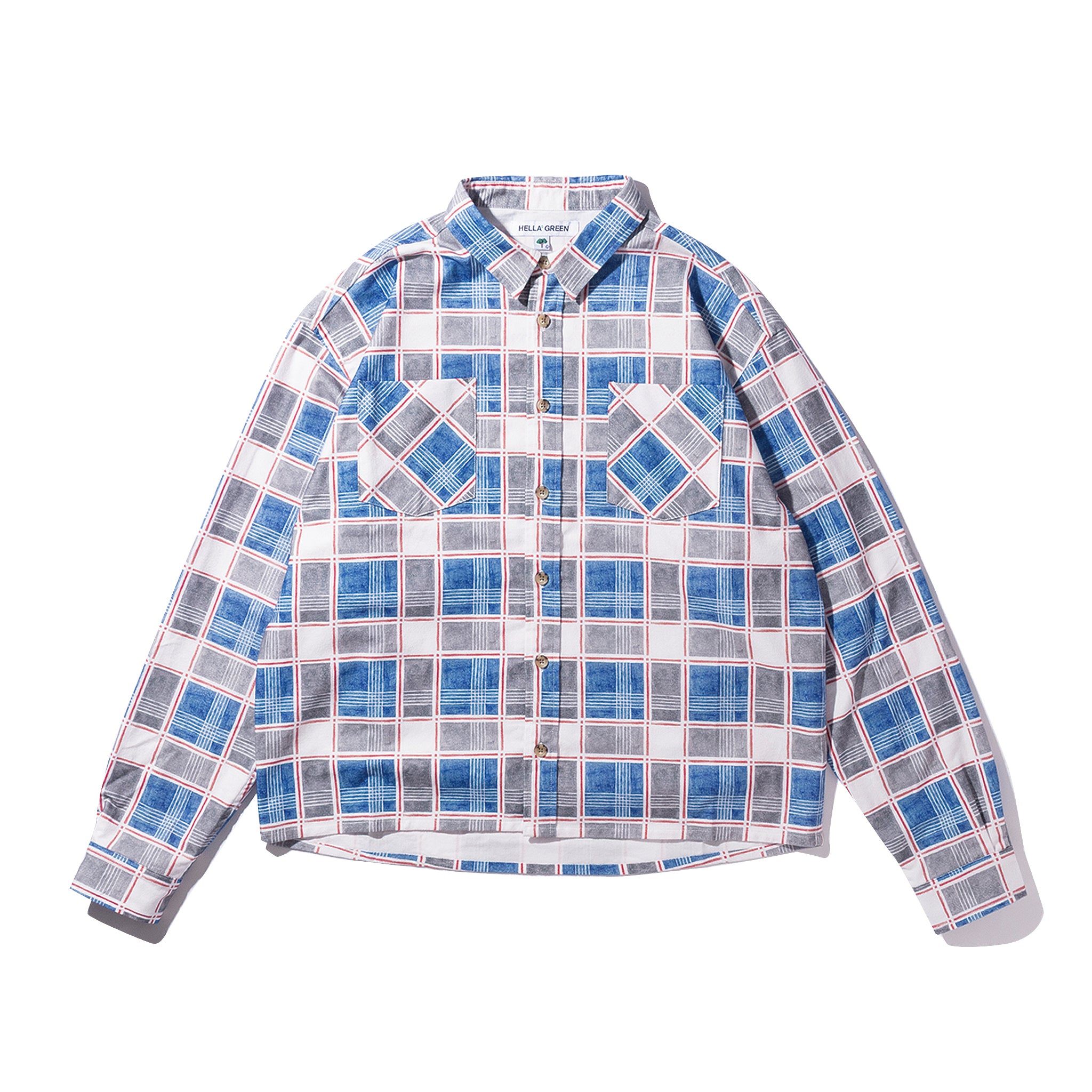 Hand drawn Check Shirts