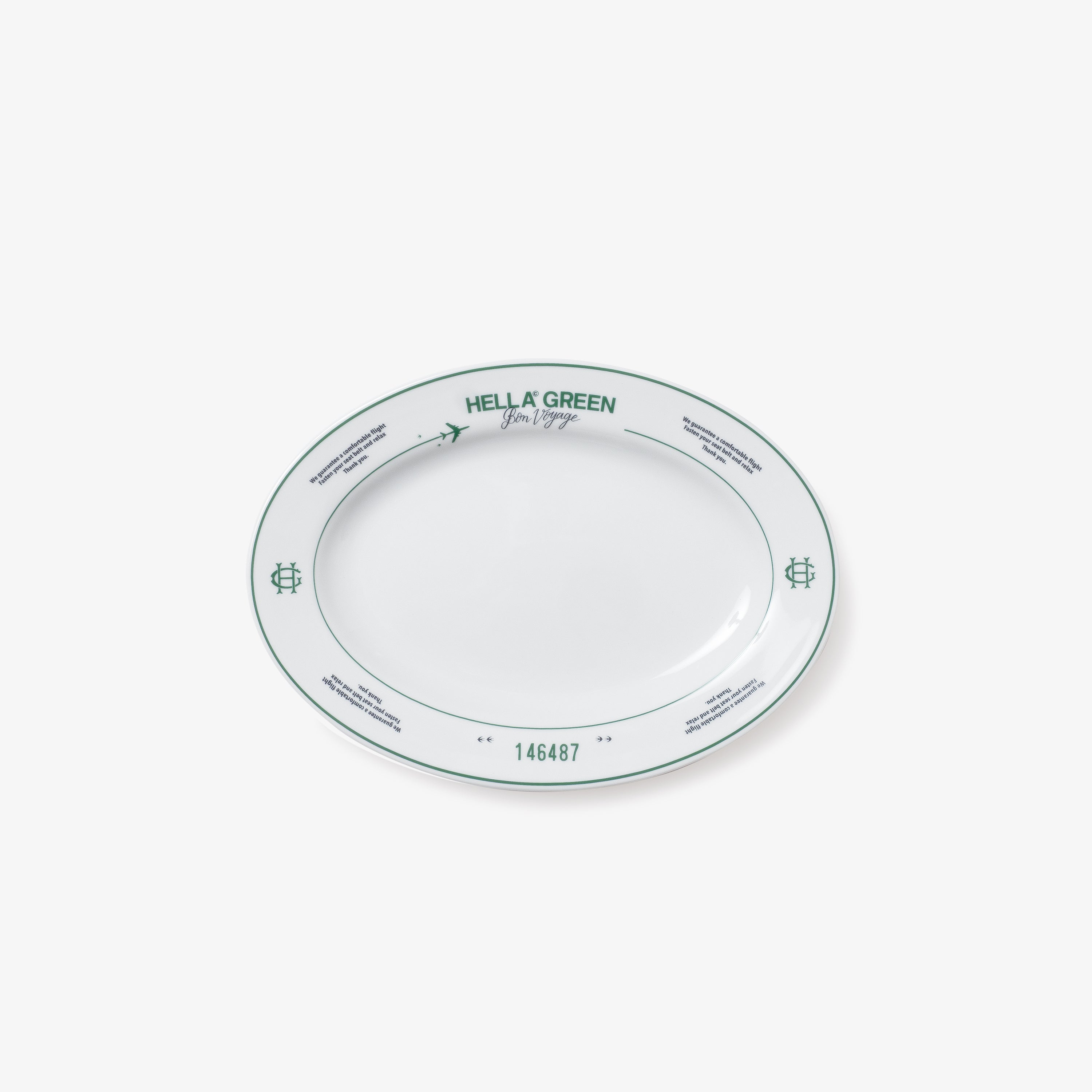 Bon voyage Plate