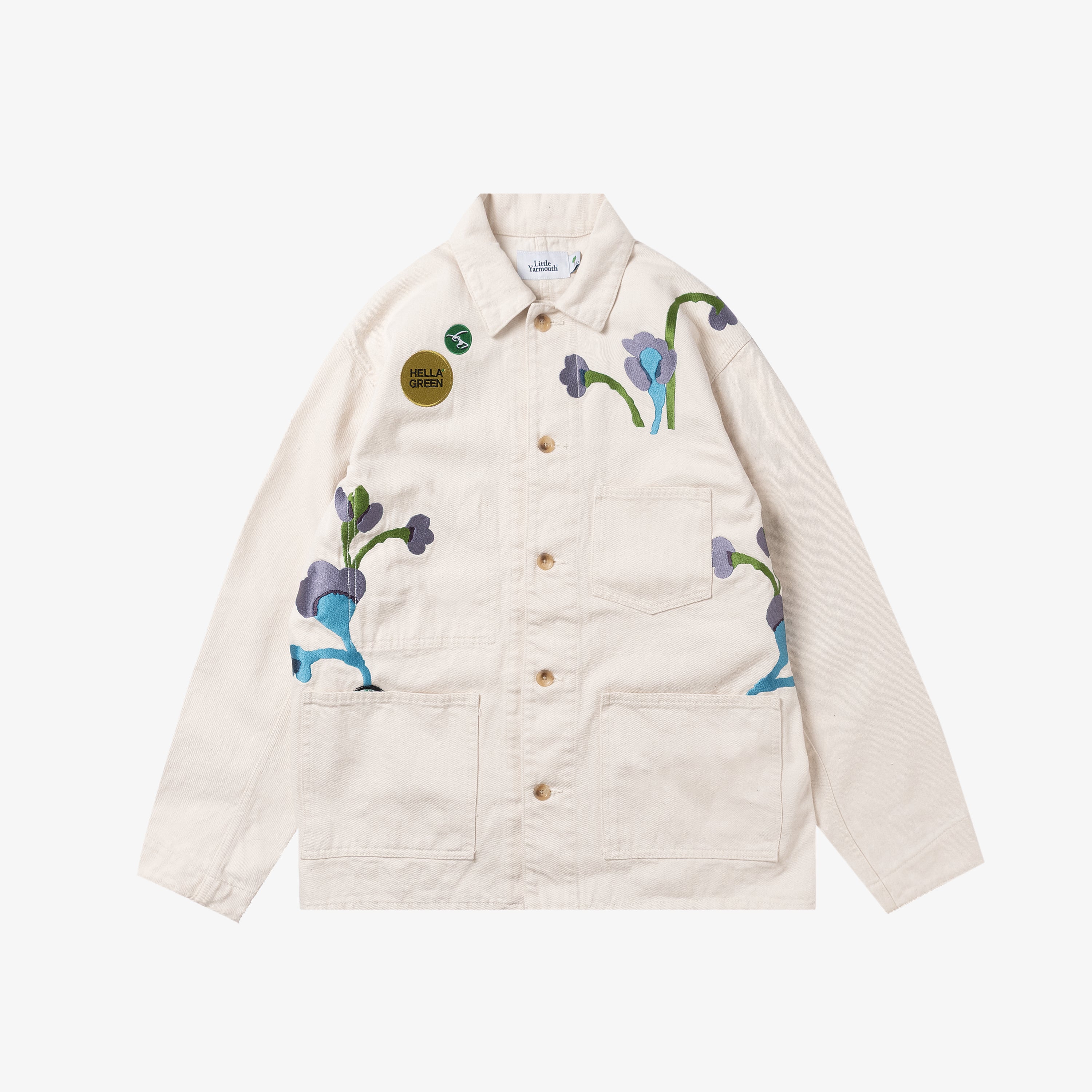 AOI Embroidery Coverall Jacket Ex