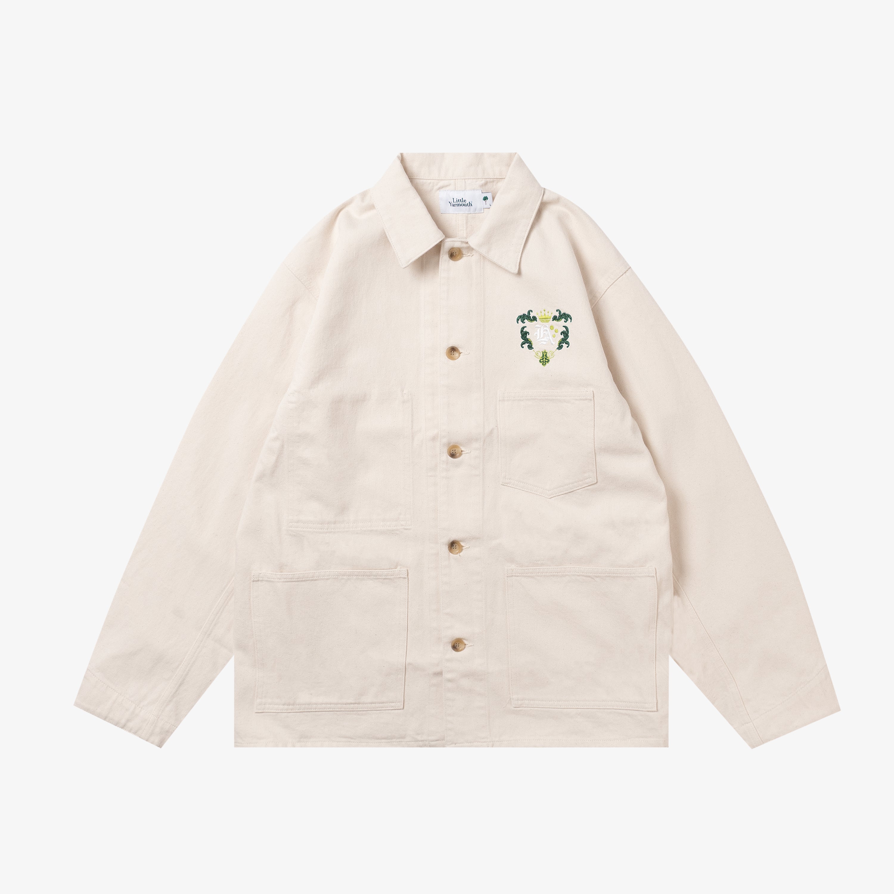 AOI Embroidery Coverall Jacket