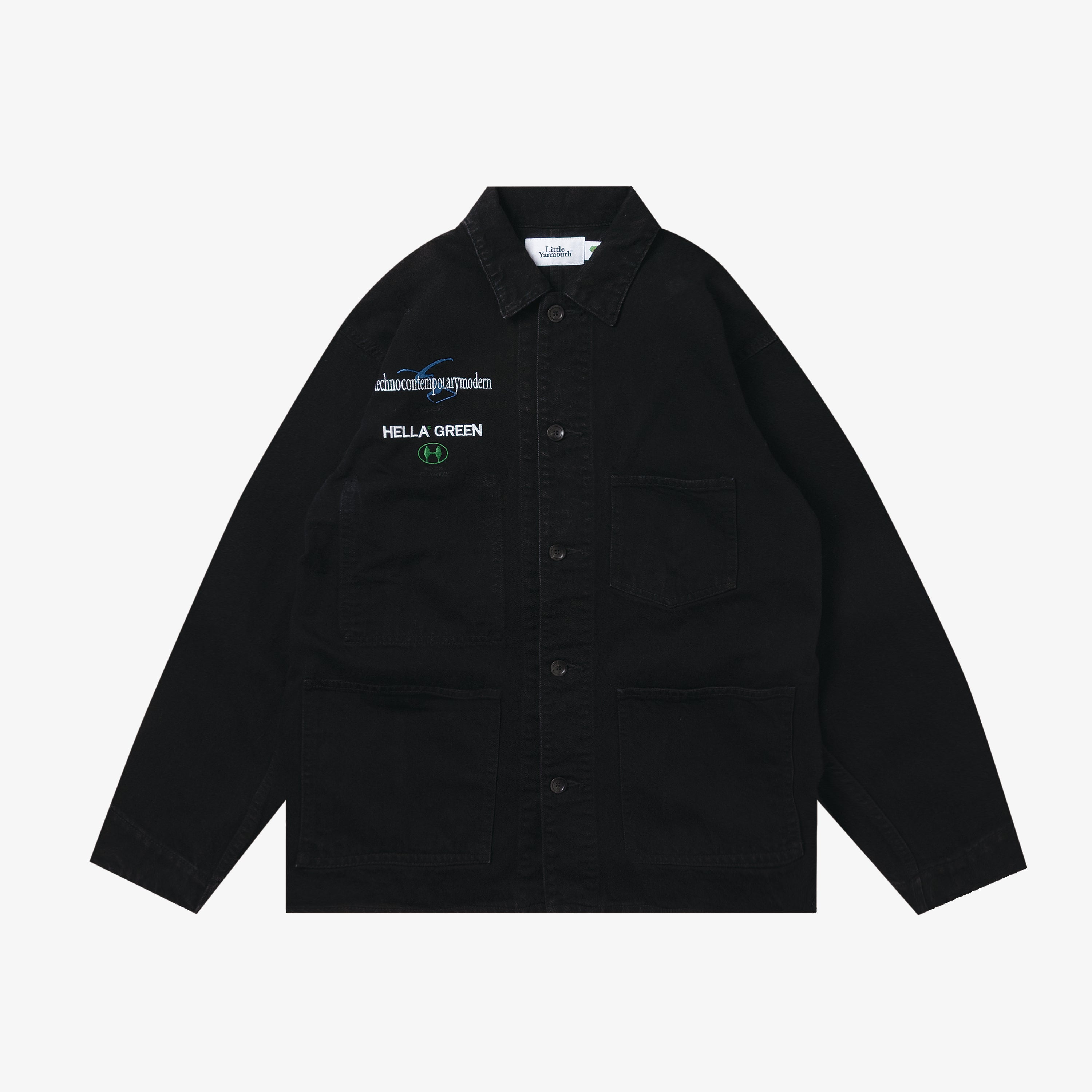 AOI Embroidery Coverall Jacket