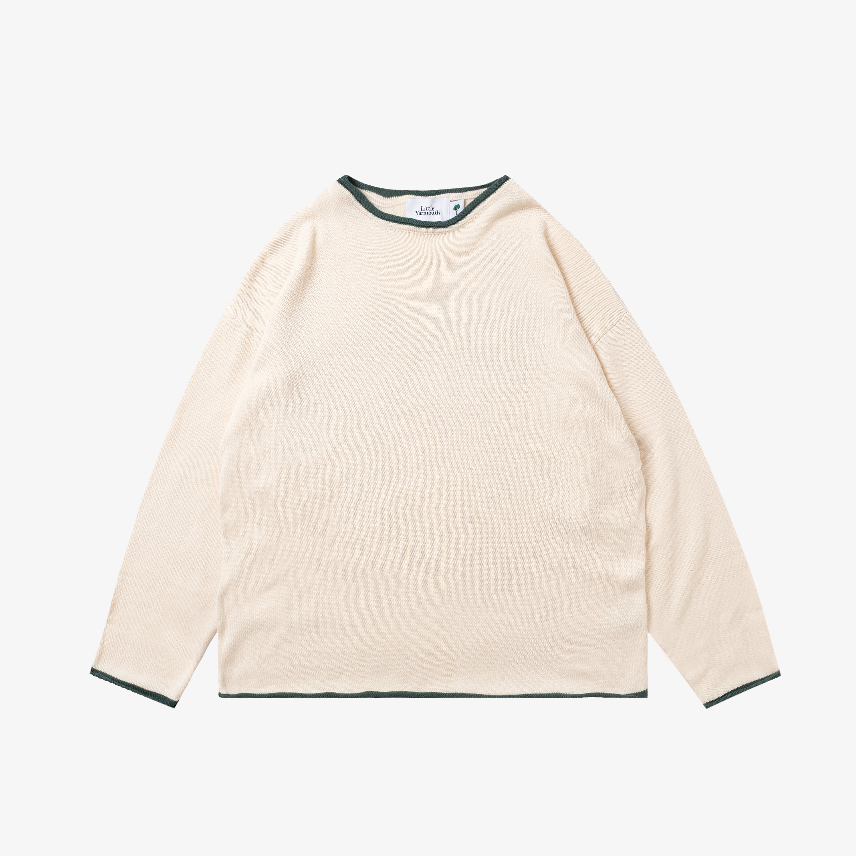Roll Edge Knit Sweater