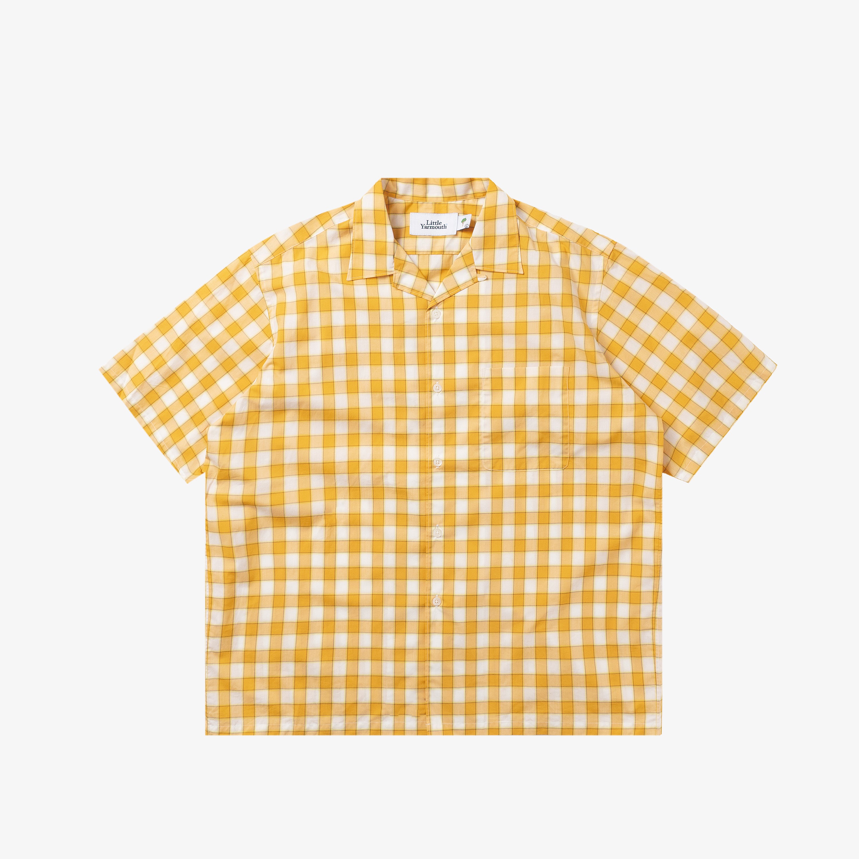 Lover’s Check Open Collar Shirt