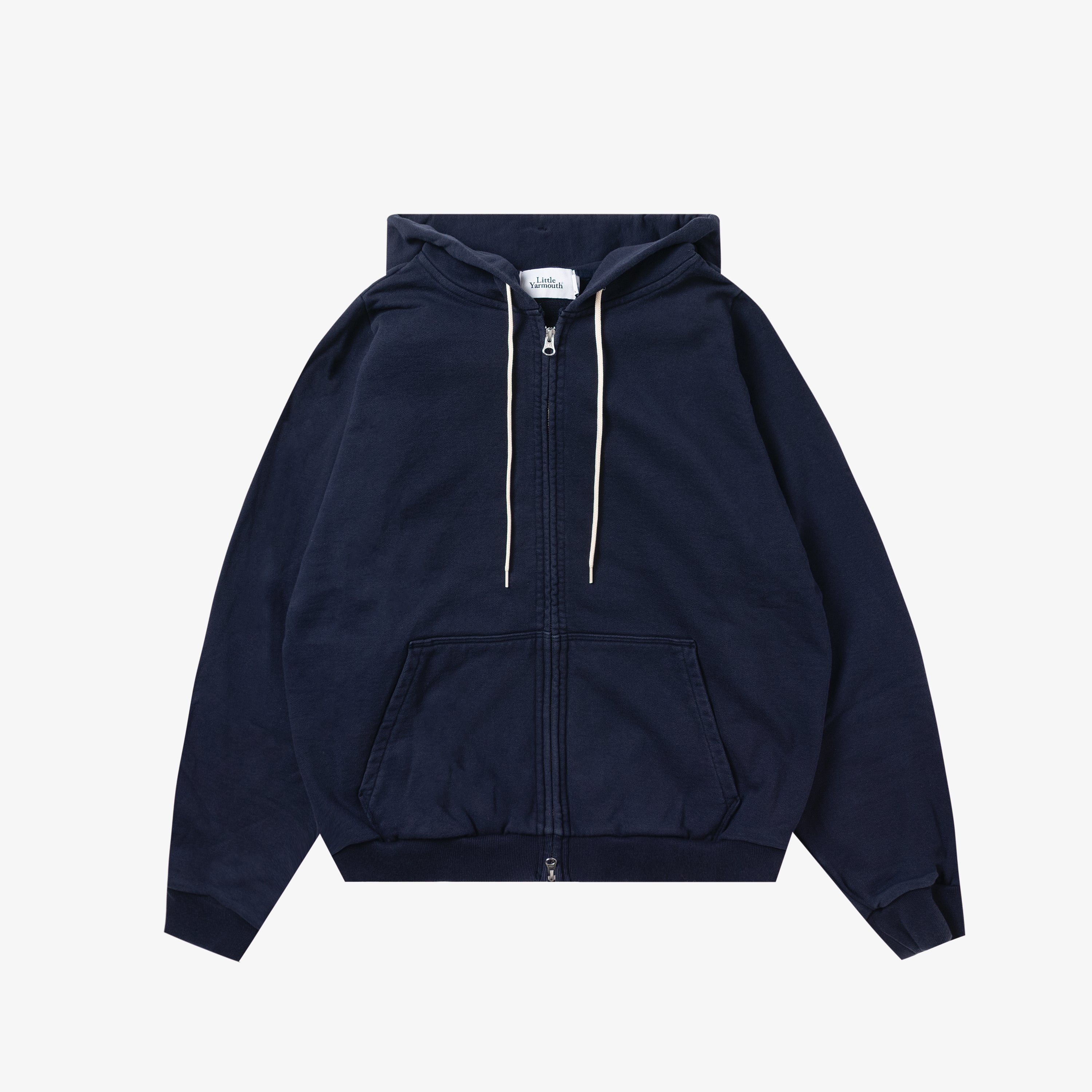 Semi Raglan Zip Hoodie