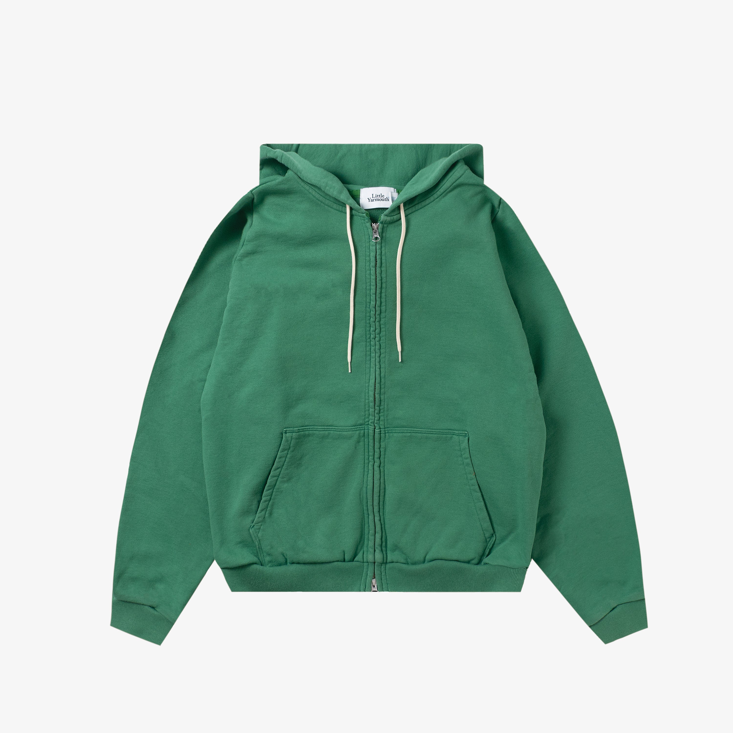 Semi Raglan Zip Hoodie