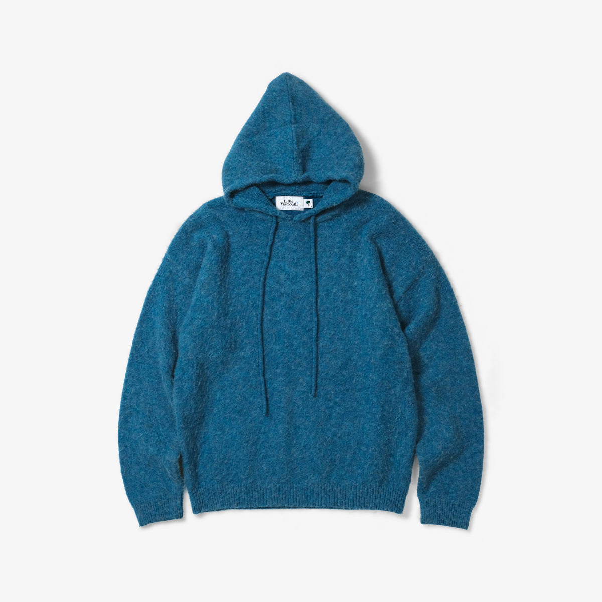 Little Yarmouth Shetland Wool Knit Hoodie — LY2620-KN03 — 1
