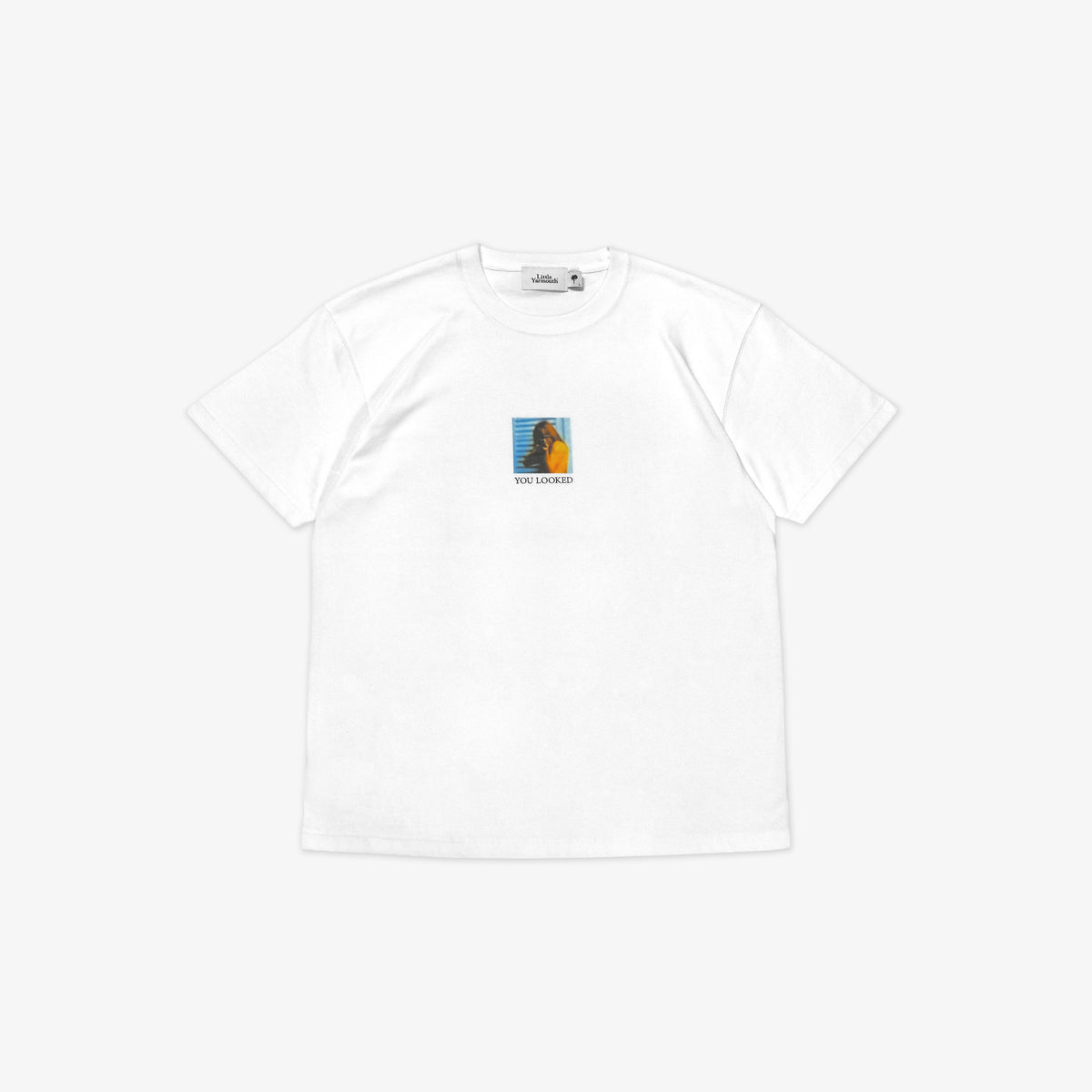 Little Yarmouth Locked T-Shirt — WHITE, front