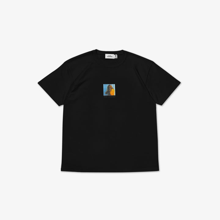 Little Yarmouth Locked T-Shirt — BLACK, front