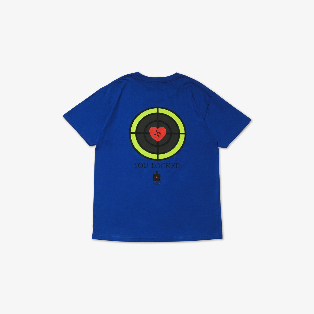 Little Yarmouth Steals Heart T-Shirt — BLUE, back